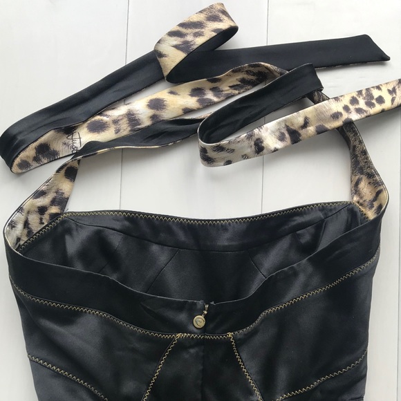 {Just Cavalli} - Midi Halter Dress - Picture 3 of 8